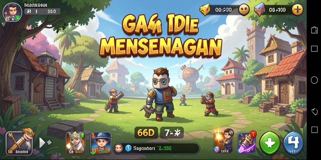 Tampilan gameplay 66D yang menarik dan adiktif.