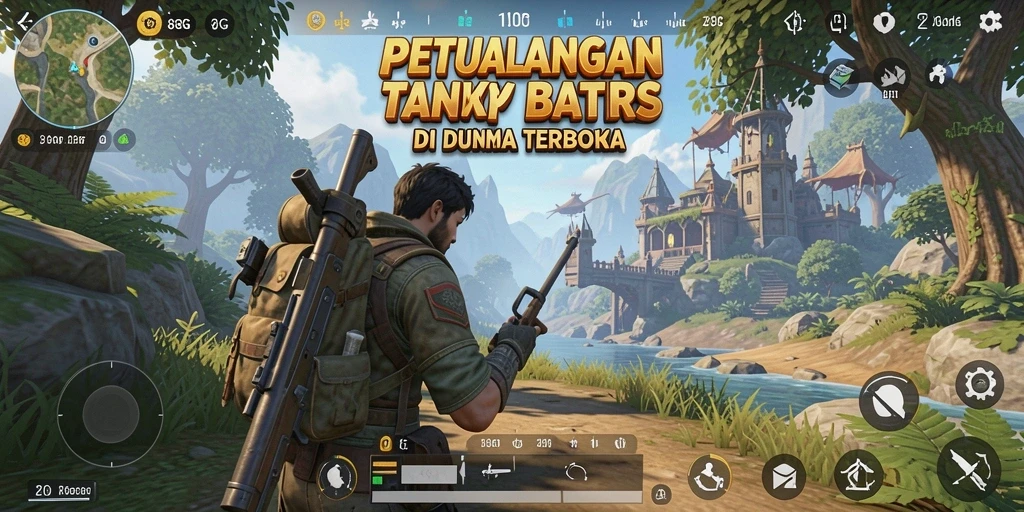 Gameplay seru dan penuh petualangan di dunia Open World.