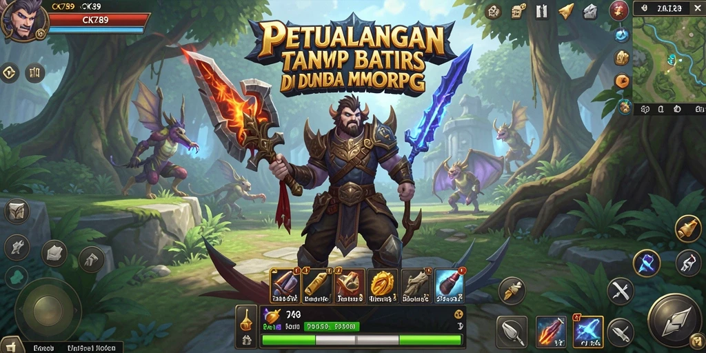Gameplay CK789 yang mendebarkan di dunia MMORPG