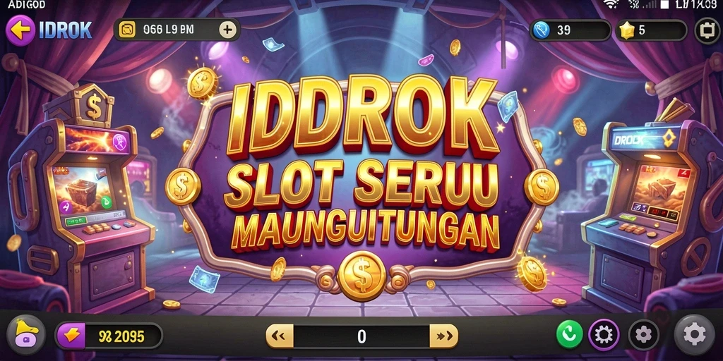 Gameplay seru dari IDROK dengan fitur slot yang menarik.