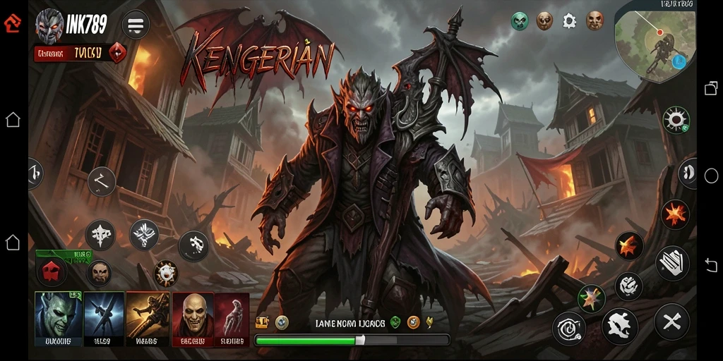 Gameplay INK789 yang penuh ketegangan dan seram.