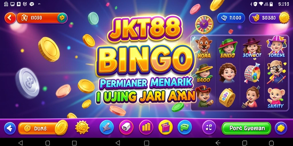 Tampilan gameplay seru dan menarik dari JKT88 Bingo.