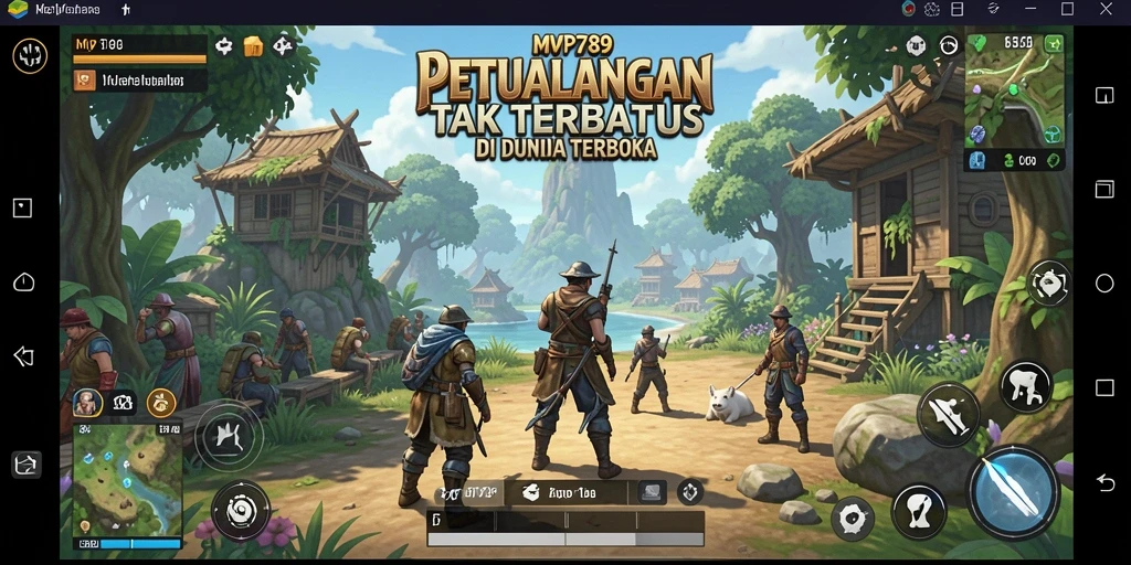 Gameplay menyenangkan dalam dunia terbuka yang luas.