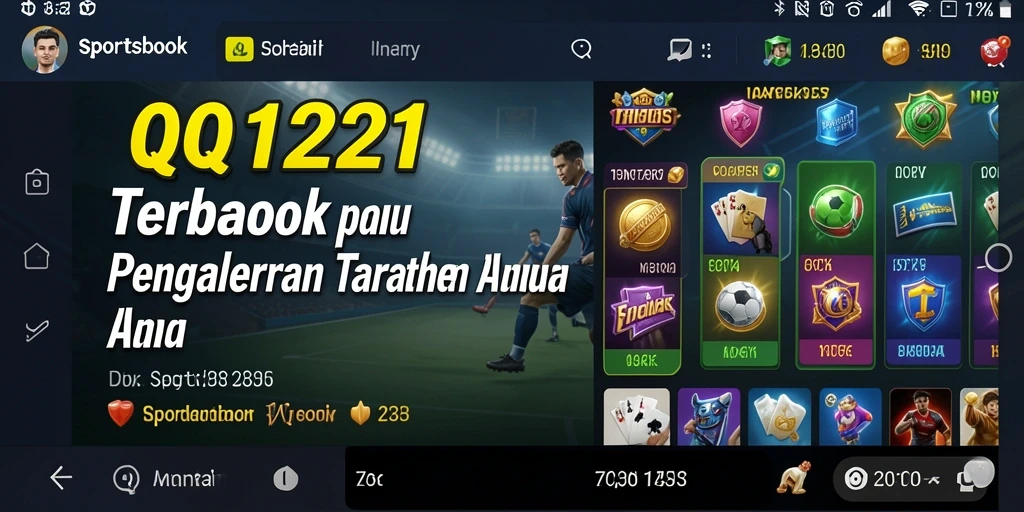 Tampilan gameplay menarik dari aplikasi Sportsbook QQ1221.