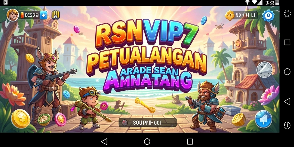 Tampilan gameplay RSNVIP7 yang menarik dan seru.