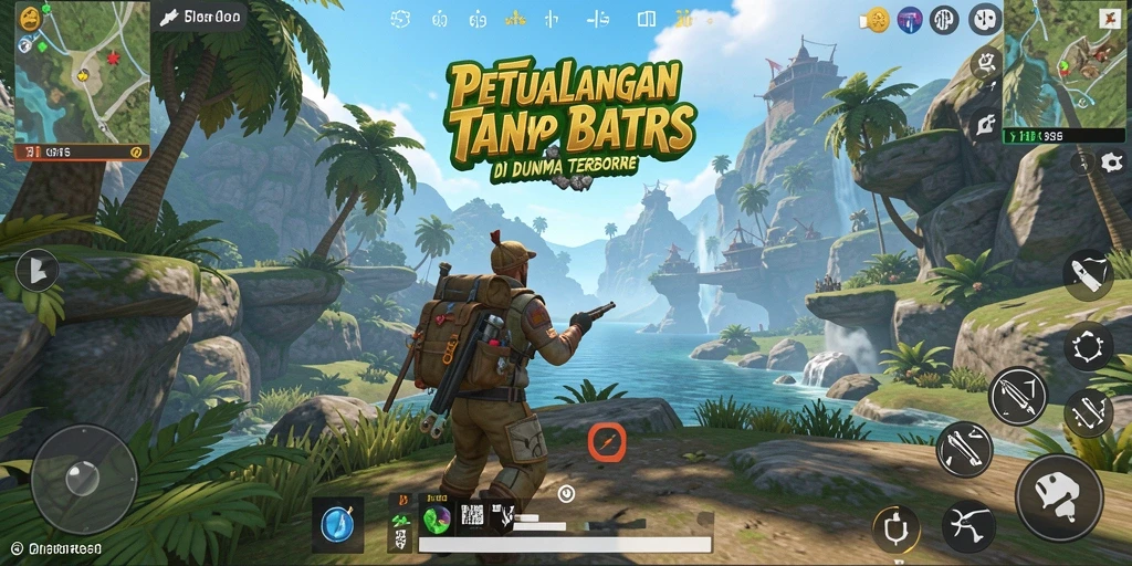 Tampilan menarik dari gameplay S13 di dunia terbuka.