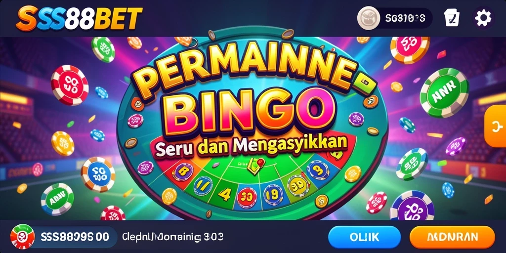 Screenshot gameplay Bingo menampilkan keseruan interaksi antar pemain.