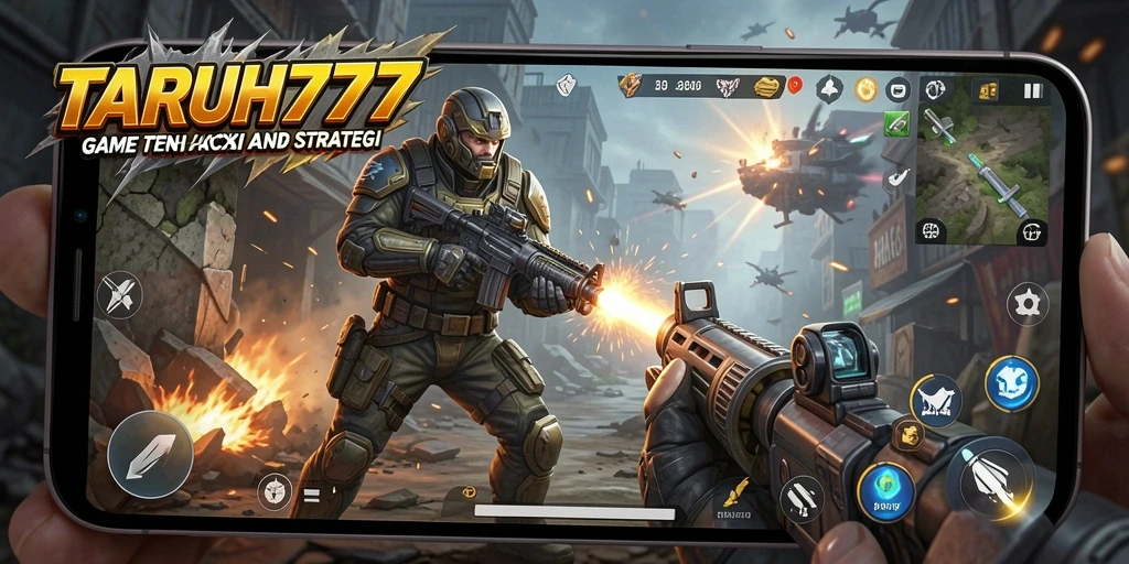 Tampilan gameplay TARUH777 yang mendebarkan dan penuh aksi.