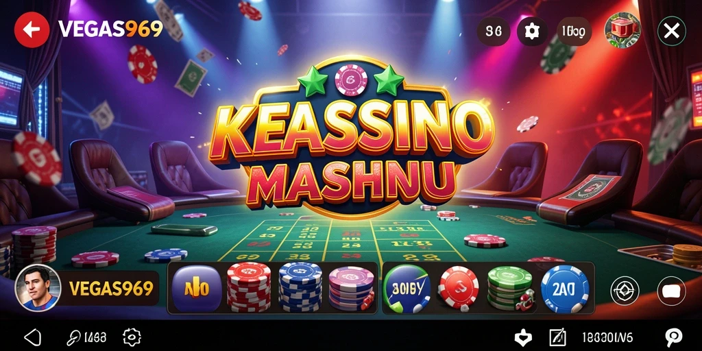 Tampilan gameplay seru dalam VEGAS969 dengan berbagai pilihan permainan Kasino.