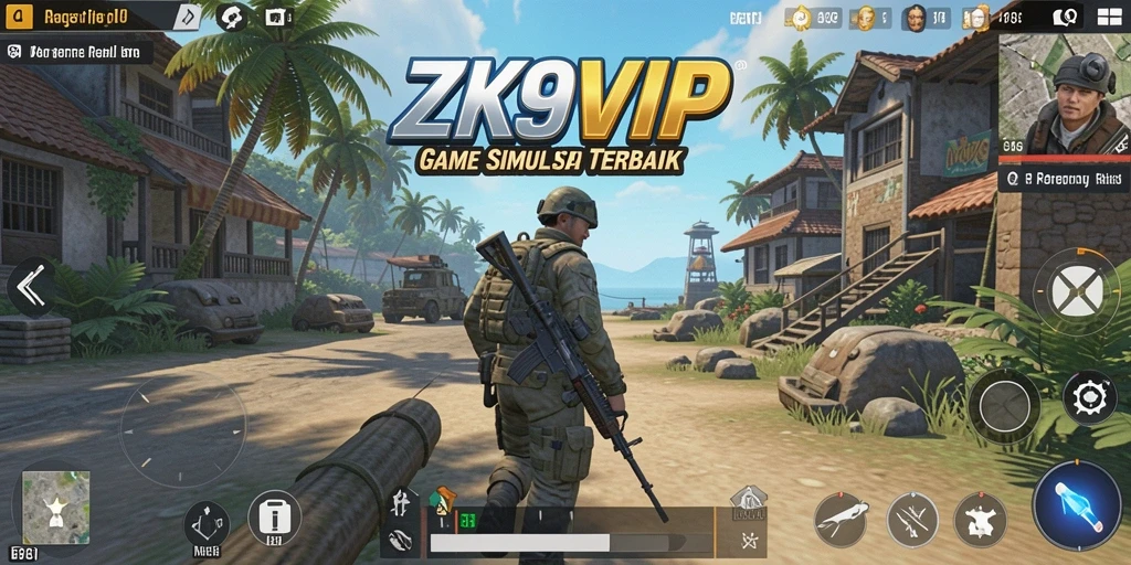 Screenshot ZK9VIP menampilkan gameplay simulasinya yang mendalam dan realistis.